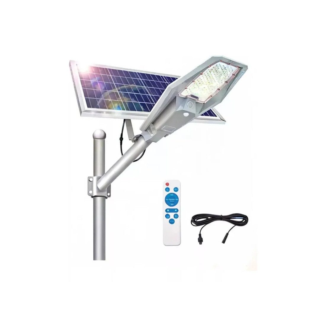 Lampa Solara Stradala Jortan 200W, Iluminare Puternica, Corp Rezistent din Aluminiu, LED-uri de Ultima Generatie, IP67