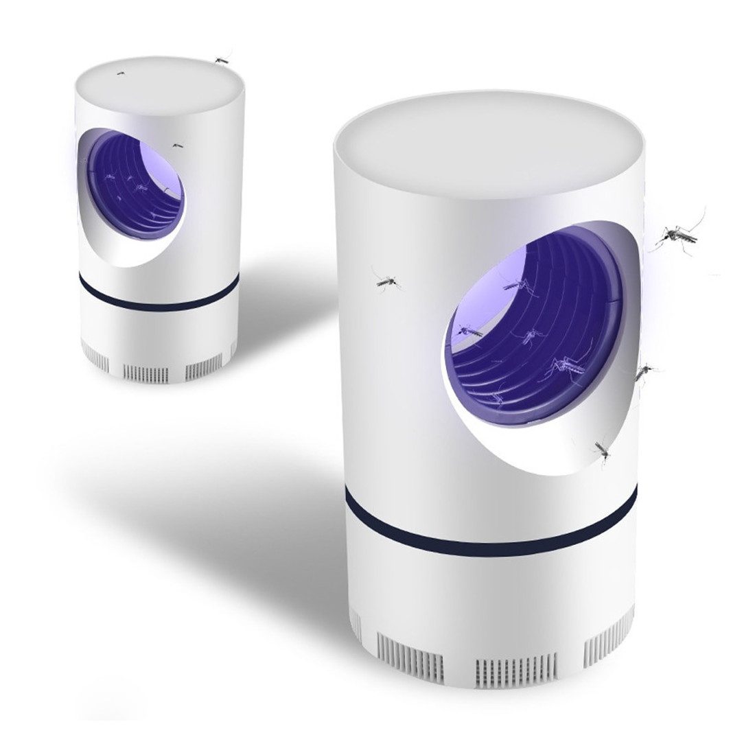 Set 2 x aparat antiinsecte cu lampa UV si aspiratie, Mosquito Killer