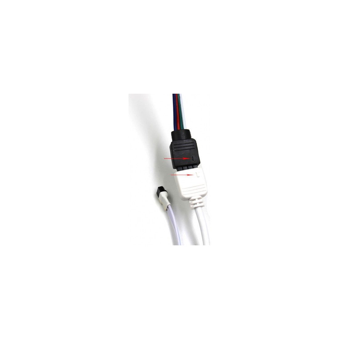 Banda LED SMD 10m , cu telecomanda si joc de lumini, interior