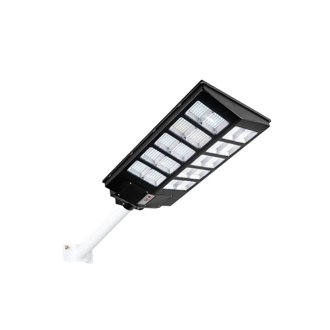 Lampa Solara Dubla Jortan 800W/1000W, 342 LED, Senzor Crepuscular, Telecomanda, Baterie 24000-30000mAh, Picior Metalic
