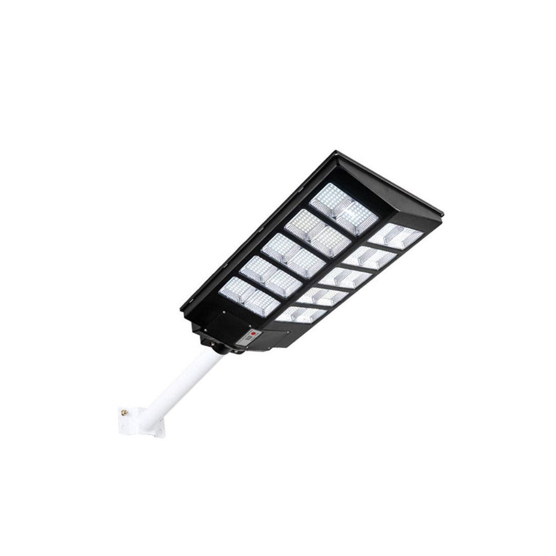 Lampa Solara Dubla Jortan 800W/1000W, 342 LED, Senzor Crepuscular, Telecomanda, Baterie 24000-30000mAh, Picior Metalic