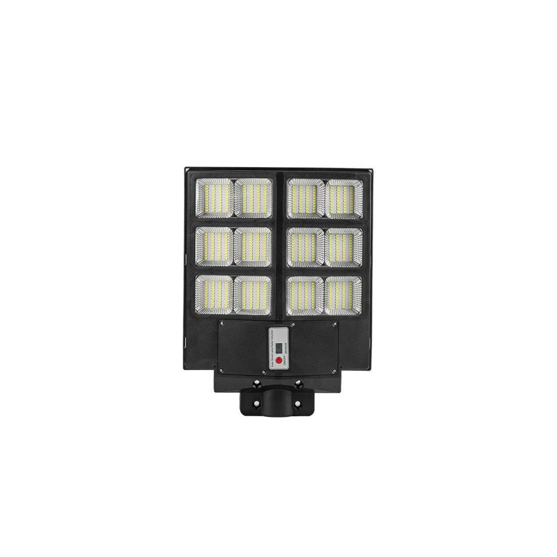 Lampa Solara Dubla Jortan 800W/1000W, 342 LED, Senzor Crepuscular, Telecomanda, Baterie 24000-30000mAh, Picior Metalic