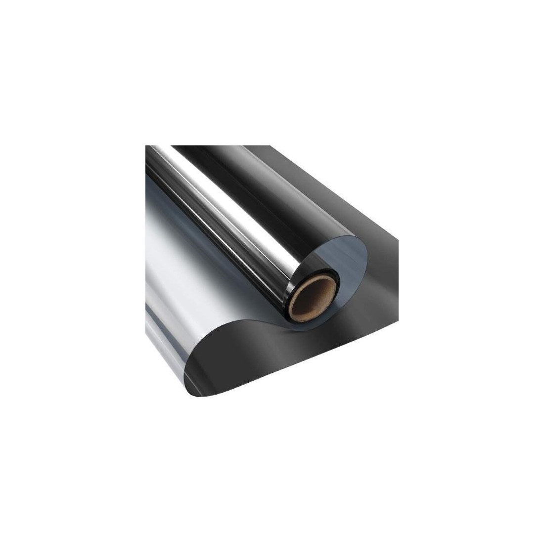 Folie protectie solara pentru geamuri interioare, cu efect de oglinda, UV, 60x300cm