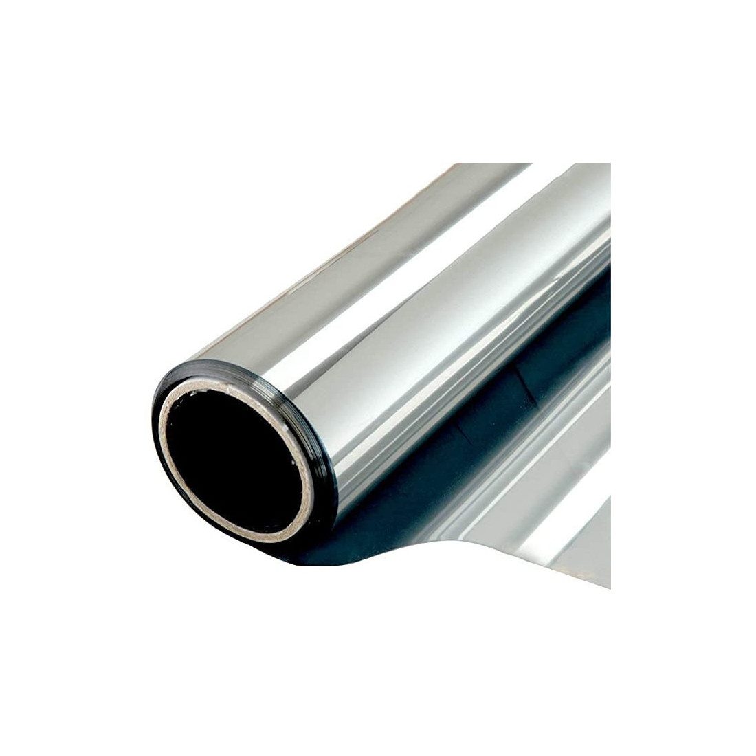 Folie protectie solara pentru geamuri interioare, cu efect de oglinda, UV, 60x300cm