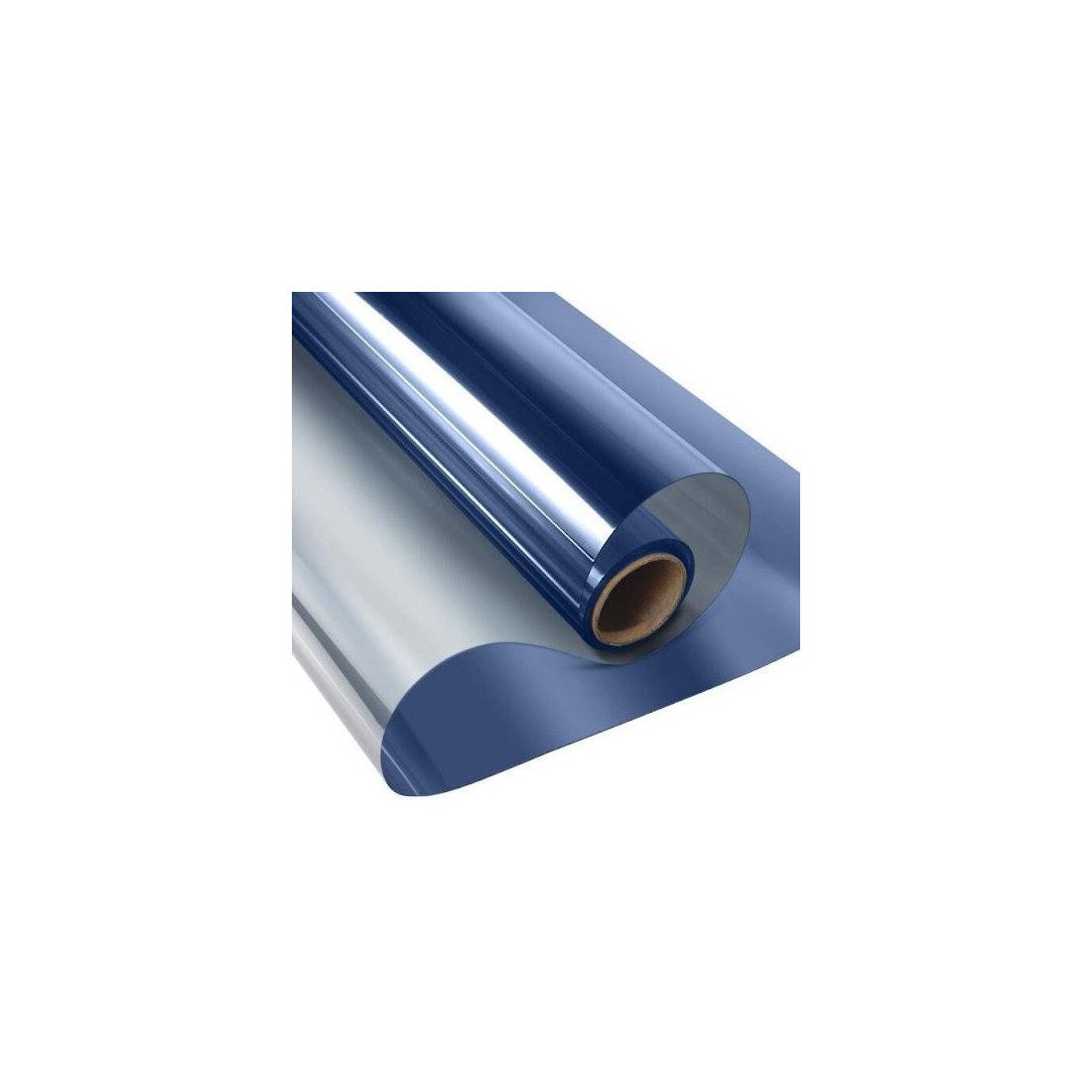 Folie protectie solara pentru geamuri interioare, cu efect de oglinda, UV, 60x300cm