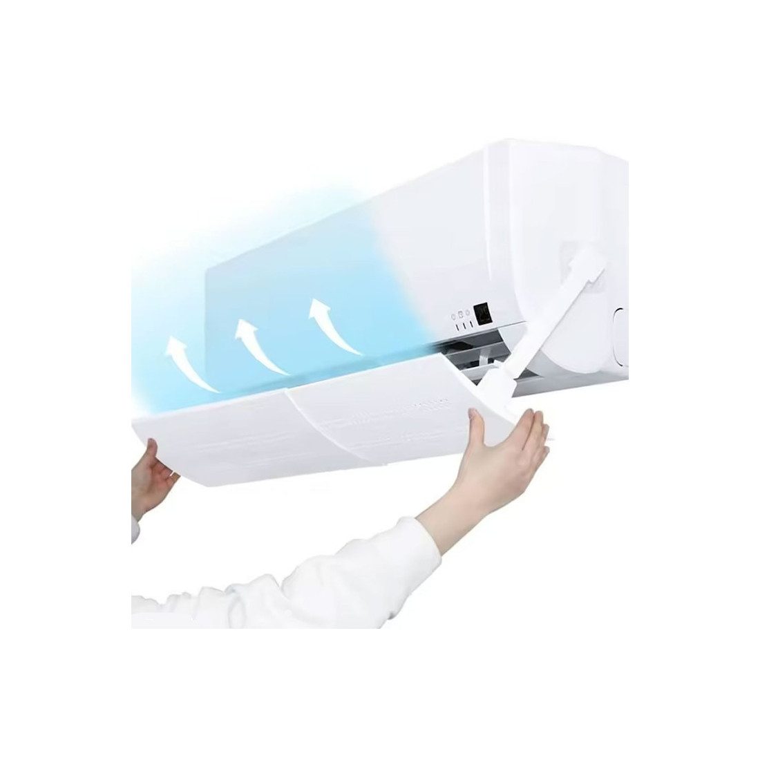 Deflector aer conditionat, reglabil 56-108 cm, prindere cu banda adeziva, compatibilitate universala