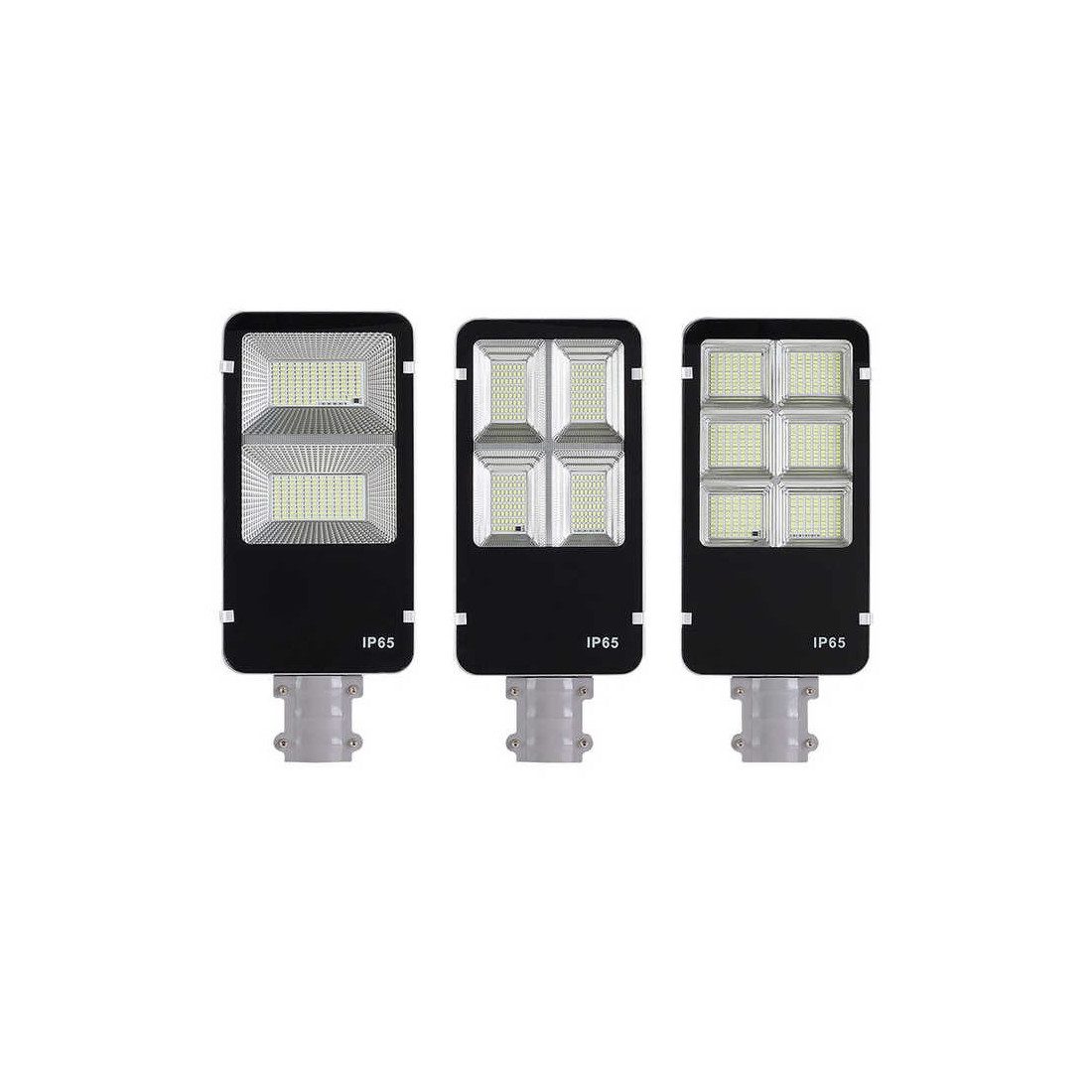 Lampă Stradală Solară LED Jortan 300W/400W, Panou Fotovoltaic, IP66, Telecomandă, Alb Rece 6500K