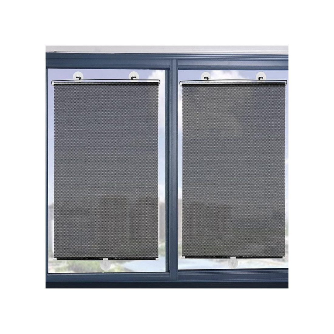Set 2 x jaluzea cu ventuza 45 x 125 cm