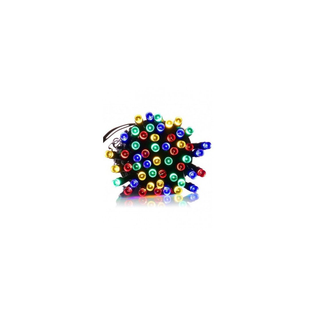 Set 5 x instalatie solara 100 LED, culoare multicolor