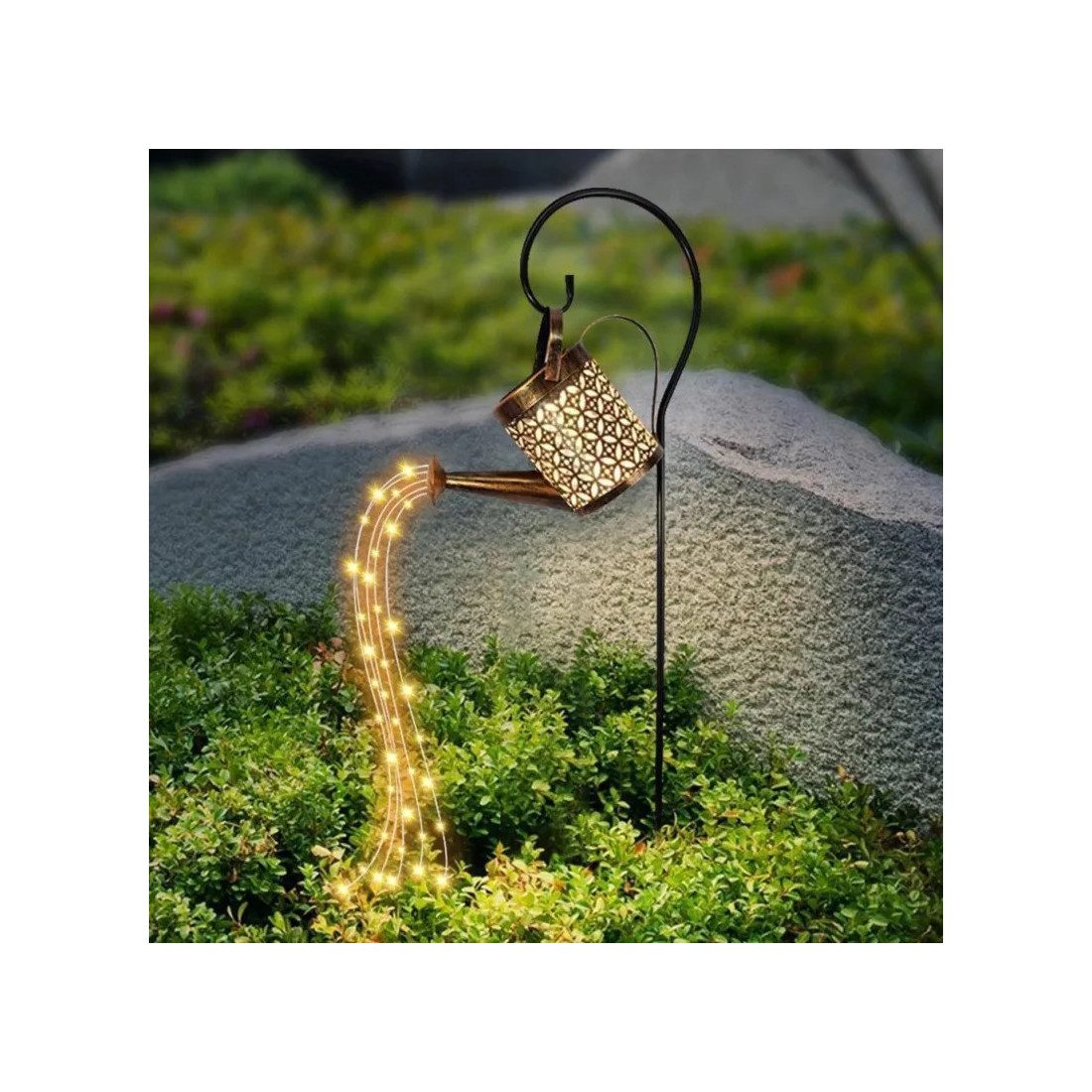 Set 2 x Stropitoare solara cu lumini pentru gradina