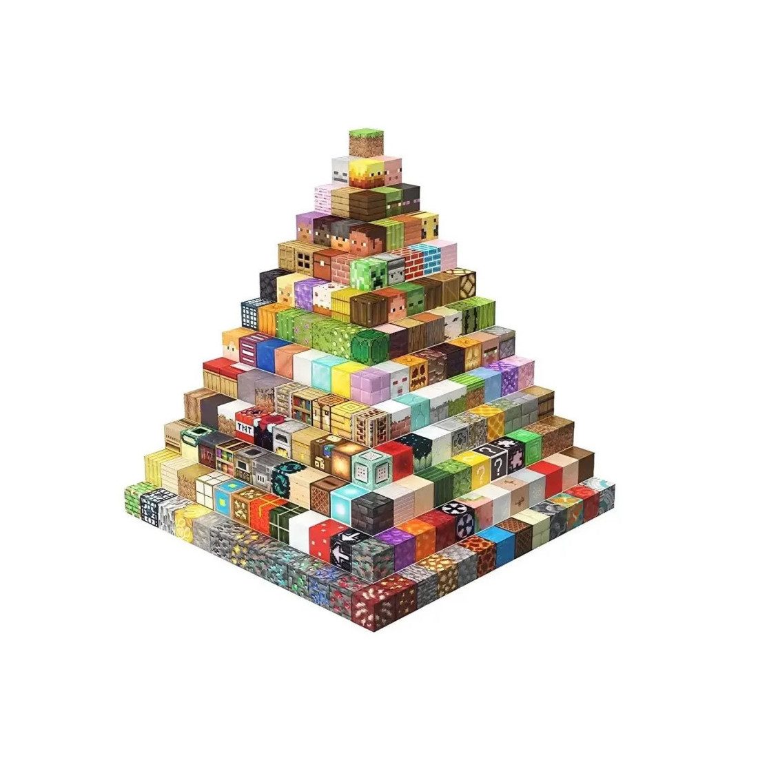 Set 80 Cuburi Magnetice "Mega-Varietate" – Modele Mixte și Unice