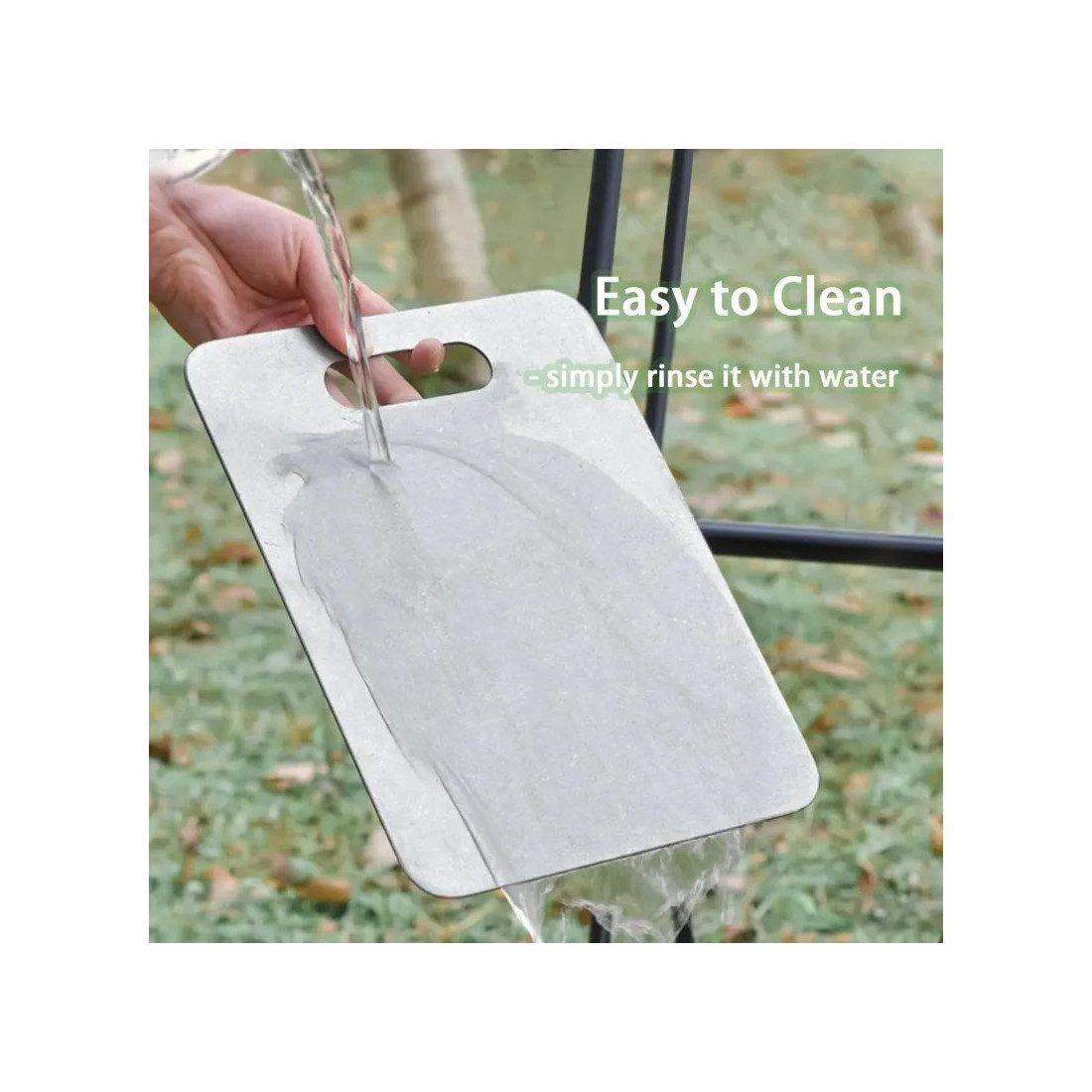 Set 3 tocătoare din inox, impermeabile, cu utilizare pe ambele fețe – 34×23 / 30×20 / 24×15 cm