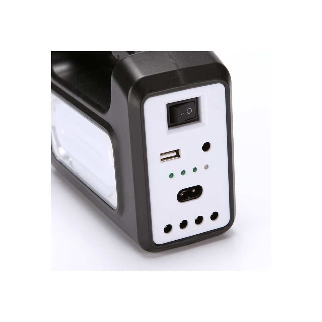Kit camping panou solar Gdplus GD-7, 3 becuri, lanterna inclusa + usb incarcare
